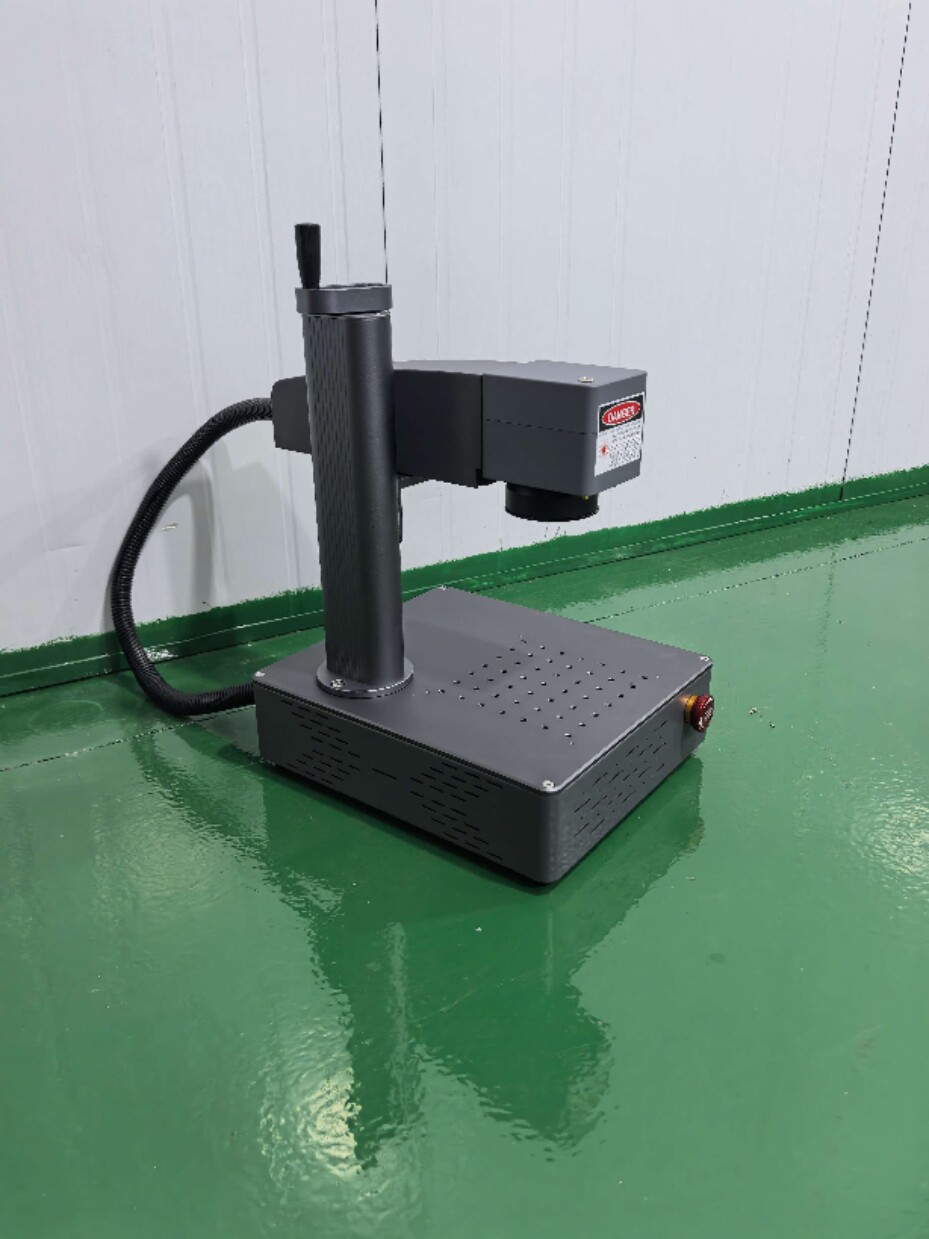 20W fiber laser marking machine with BSL software for metal engraving