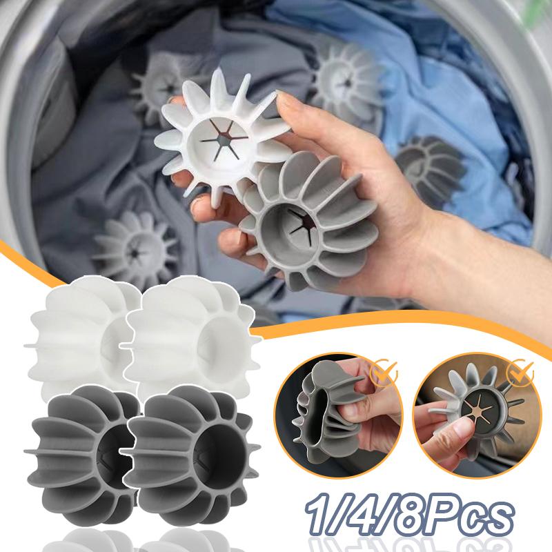 Silicone Laundry Ball, Washing Machine Pet Hair Remover Anti-tangle Laundry Filter