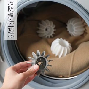 TPR anti-tangle laundry washing ball prevent clothes winding in washing machine