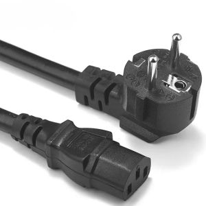 EU Schuko IEC C13 Power Cord European AC Plug Cable