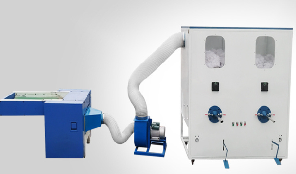Automatic cotton filling machine for toys, sofa and home textile factory